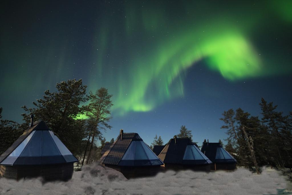 Wilderness Hotel Muotka & Igloos Saariselka Exterior photo